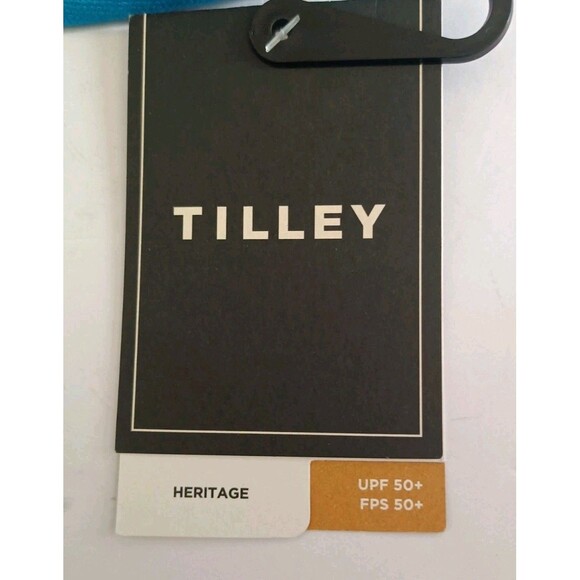 Tilley Kids Mini T1 Bucket Hat Sz Medium Bright Blue Unisex UPF 50 Outdoors New - Picture 11 of 13